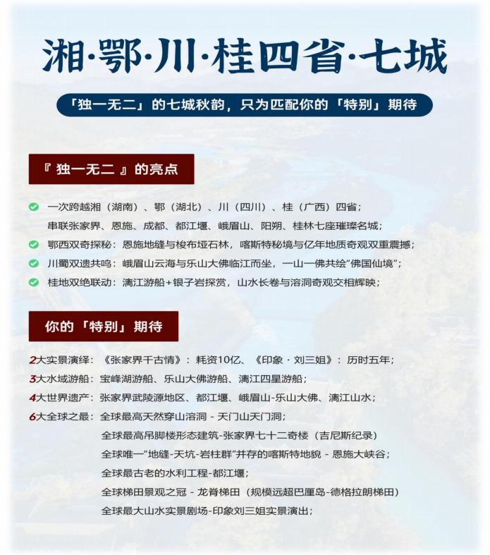 中国风光系列之（尊享B团）张家界-恩施-成都-峨眉山-龙脊梯田-阳朔-桂林15天13晚_03